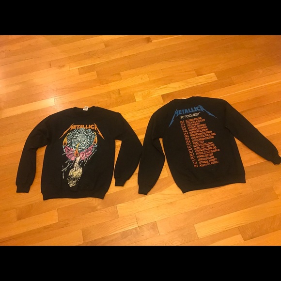 Other - Brand new Vintage Metallica tour crewneck sweater